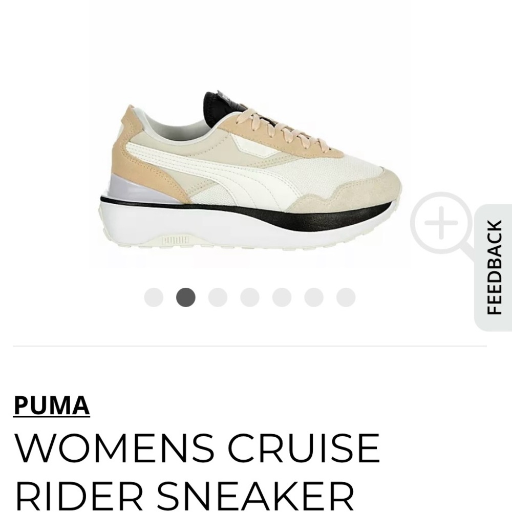 PREOWNED-PUMA- women cruise rider sneakers size 7